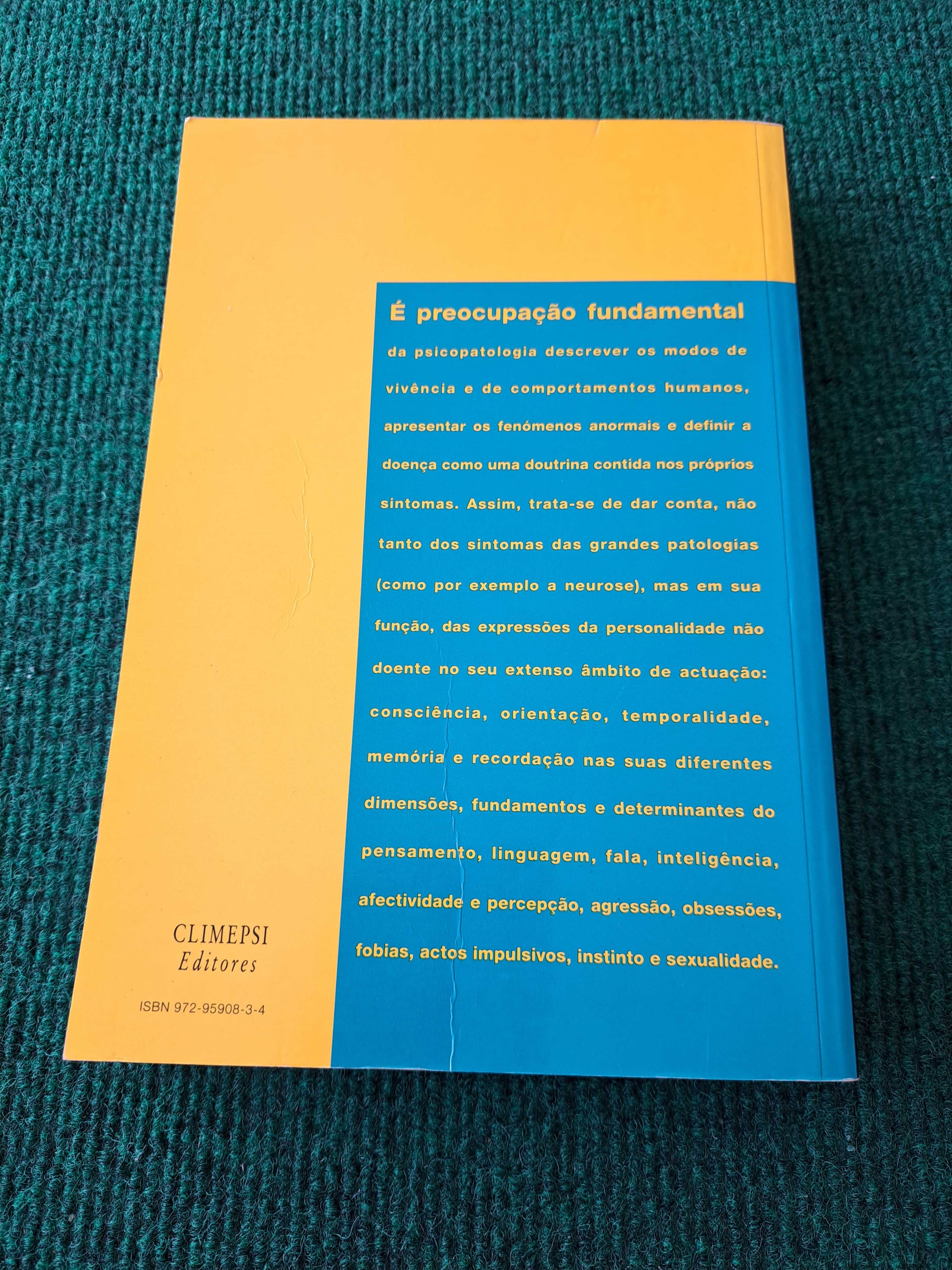 Introdução à Psicopatologia Geral - CH. Scharfetter