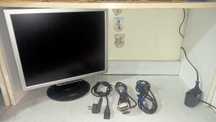 Monitor LCD GNR TS702 Okablowanie Komplet