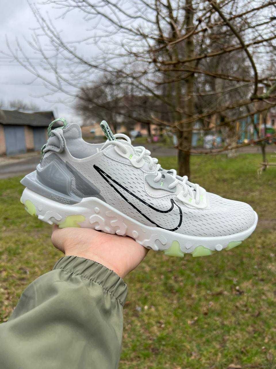ОРИГІНАЛ! Nike React Vision Grey/White 44 46 | HF9381-001