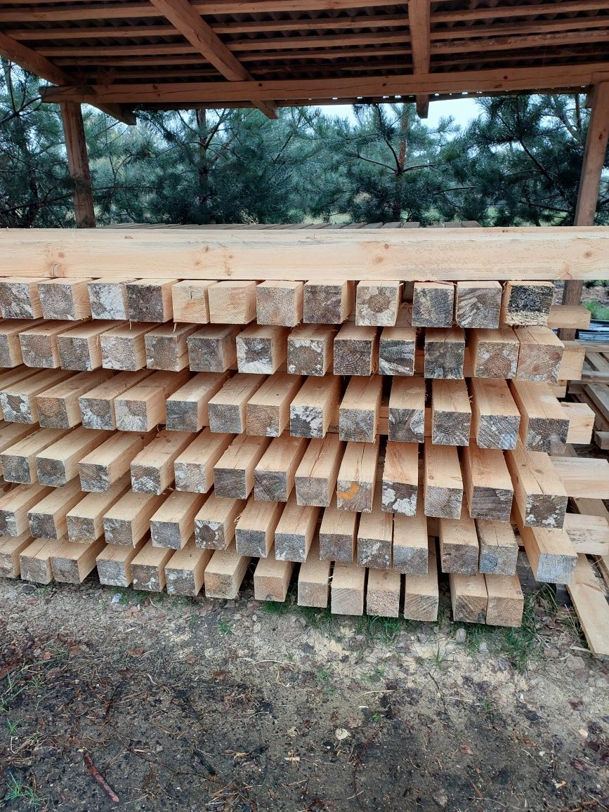 Kantówka drewniana 10x10, 5x10  deski szalunkowe  stemple drewniane