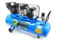 Compressor de Ar Gasolina + Elétrico, 200L, 5.5HP