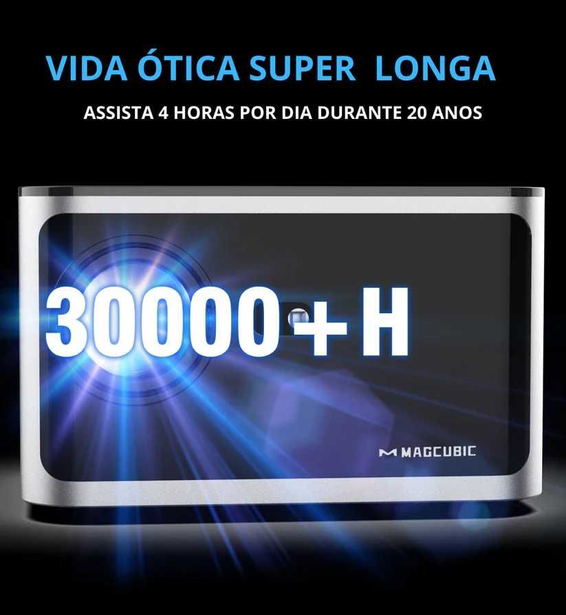 Smart Projetor Portátil MAGCUBIC HY350 upgrade(2024)