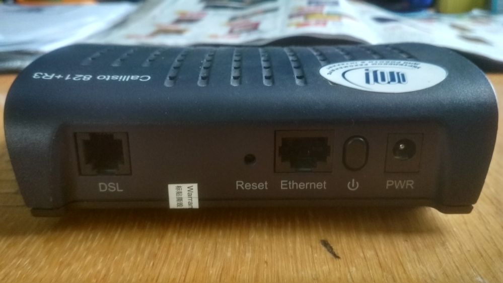 Модем ADSL Callisto 821+R3
