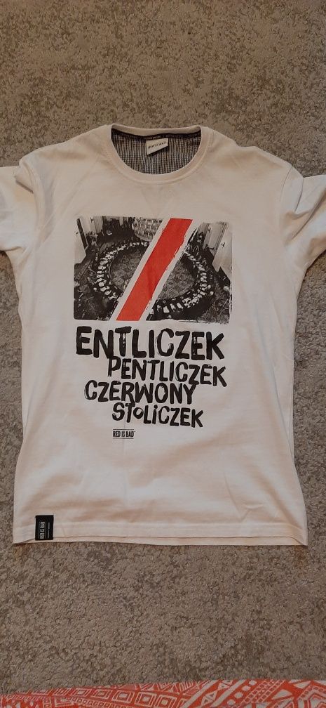 T-shirt Red is Bad Entliczek Pętliczek