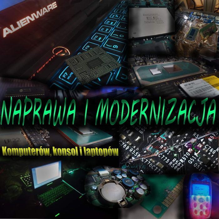 Serwis komputerów, laptopów, konsol i padów  wieloletnie doświadczenie