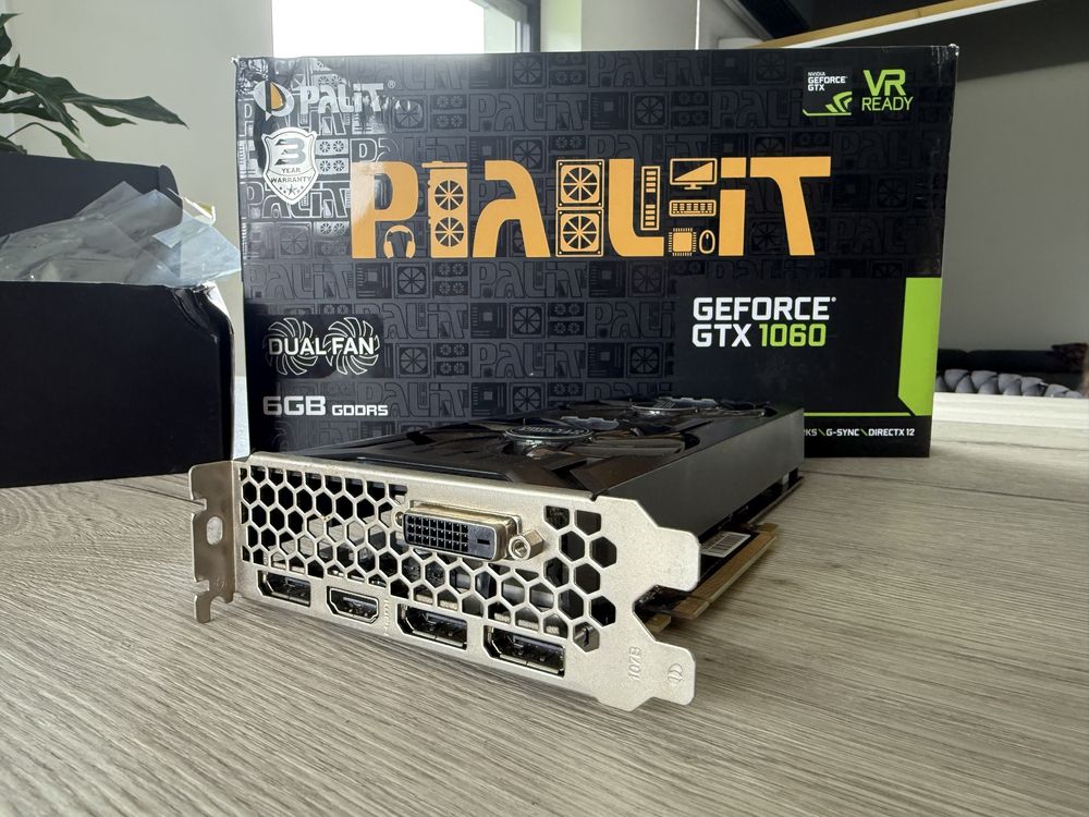 Karta Graficzna Palit NVIDIA GeForce  GTX 1060 6GB