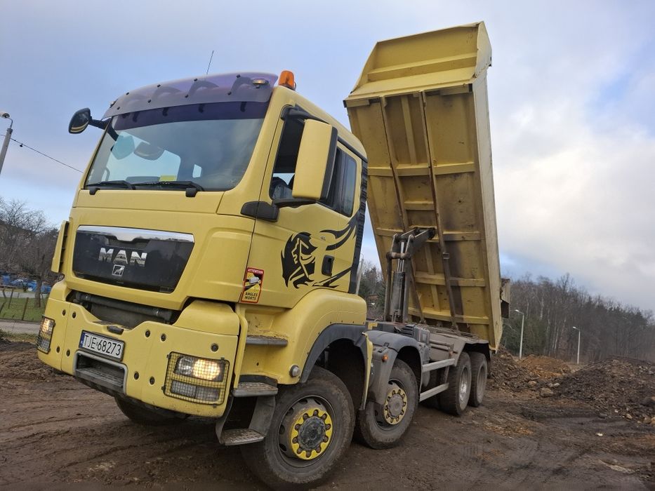 MAN TGS 8X4 wywrotka 8x6  41.480 BB