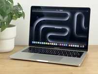 MacBook Pro 13 2019 i7 16GB 512GB Silver Touchbar śliczny dobra bateri