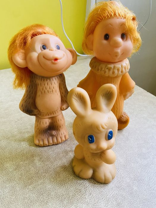 Ляльки Іграшки Гумові Вінтажні СРСР СтанНових ЦінаЗаШт