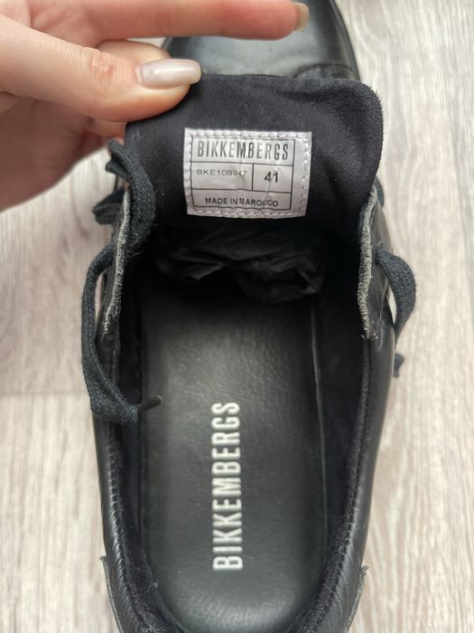 Кеди Bikkembergs чоловічі в чорному кольорі