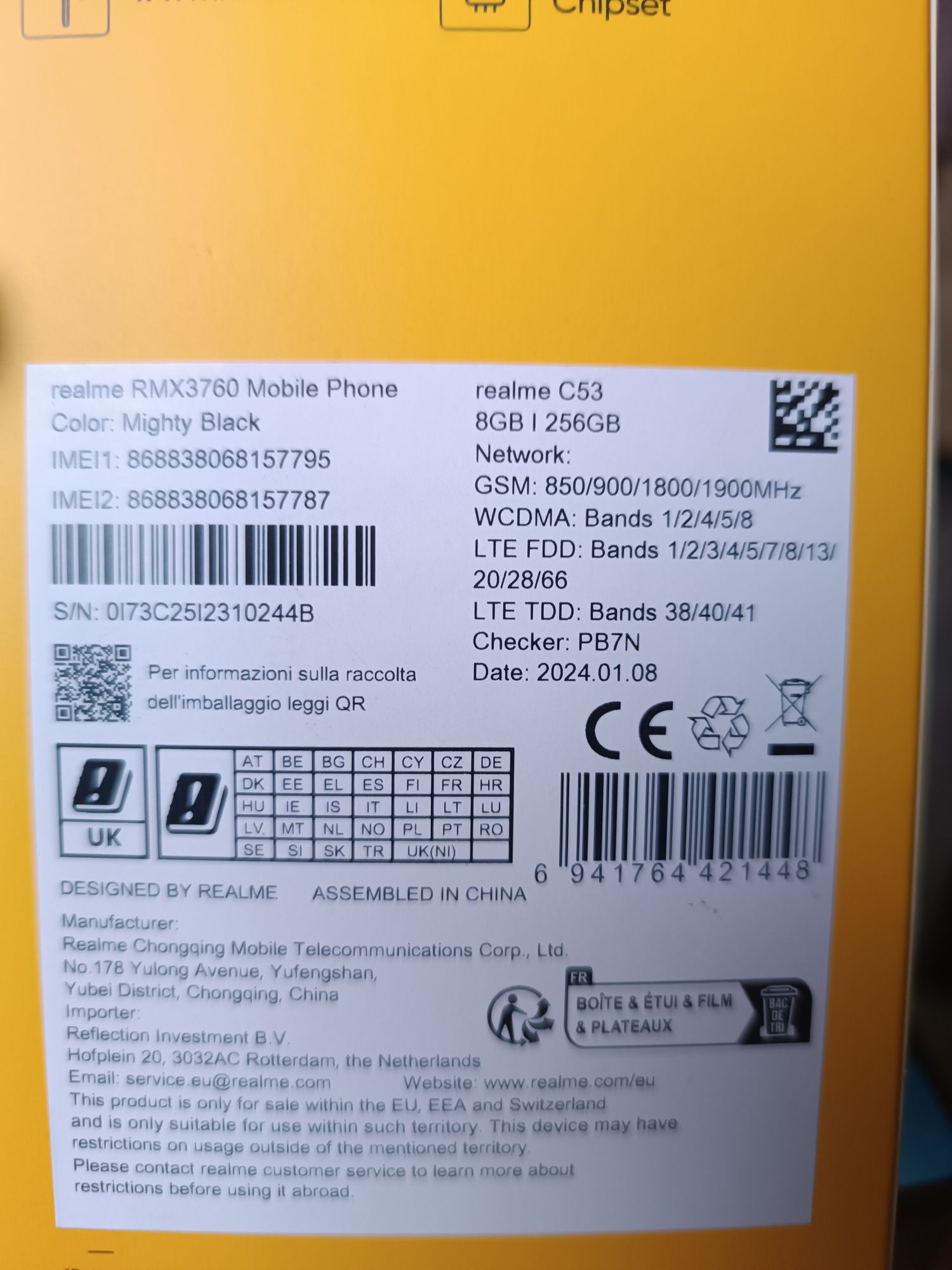 Realme C53 jak nowy