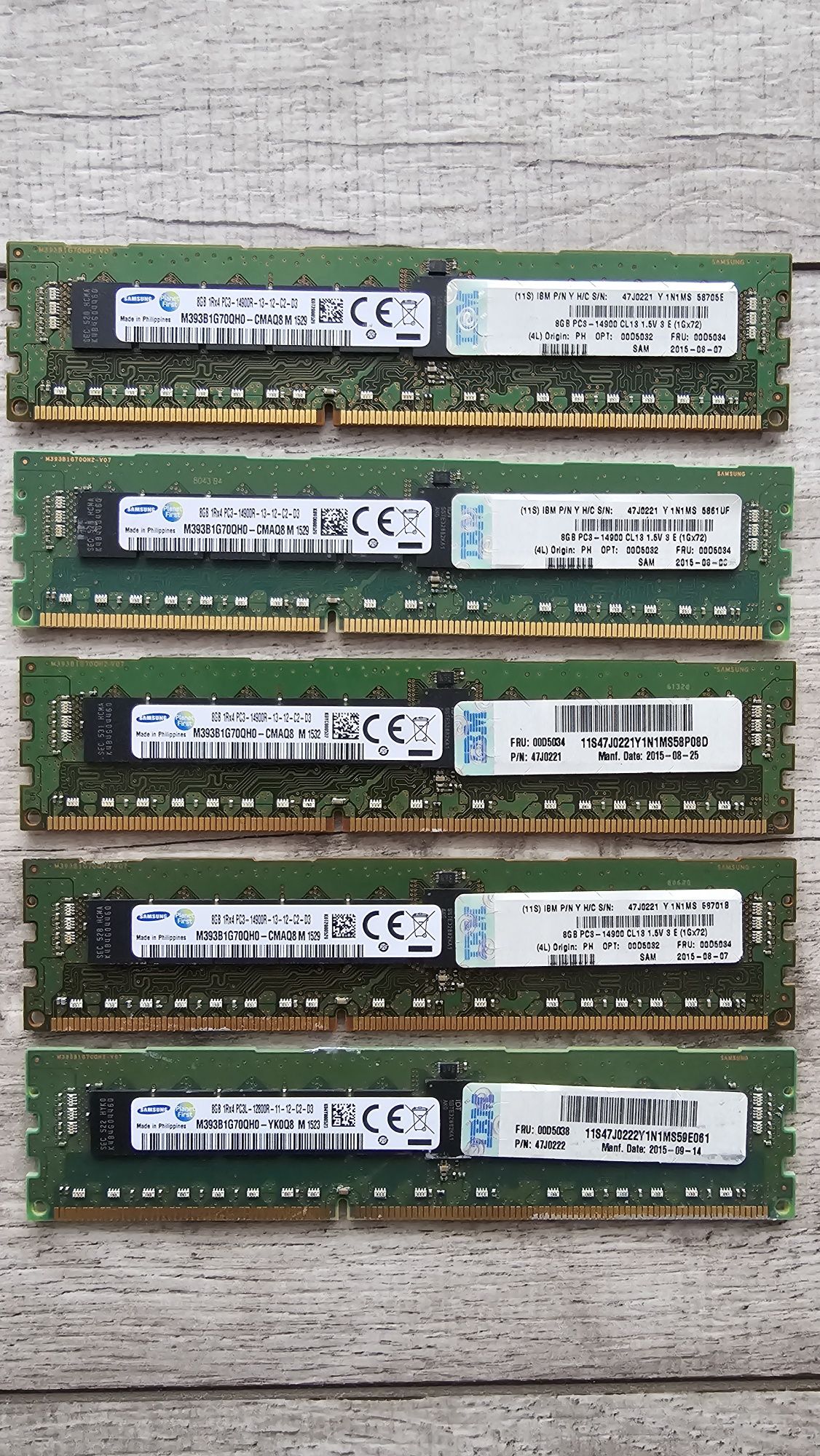 Pamięć RAM Samsung, 8GB 1Rx4 PC3-14900r