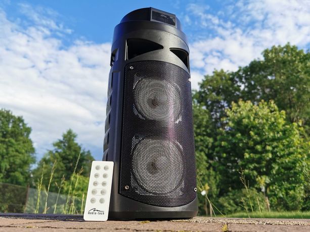 Boombox Głośnik BLUETOOTH Odtwarzacz MP3 Radio Kolumna Wieża Budowlane