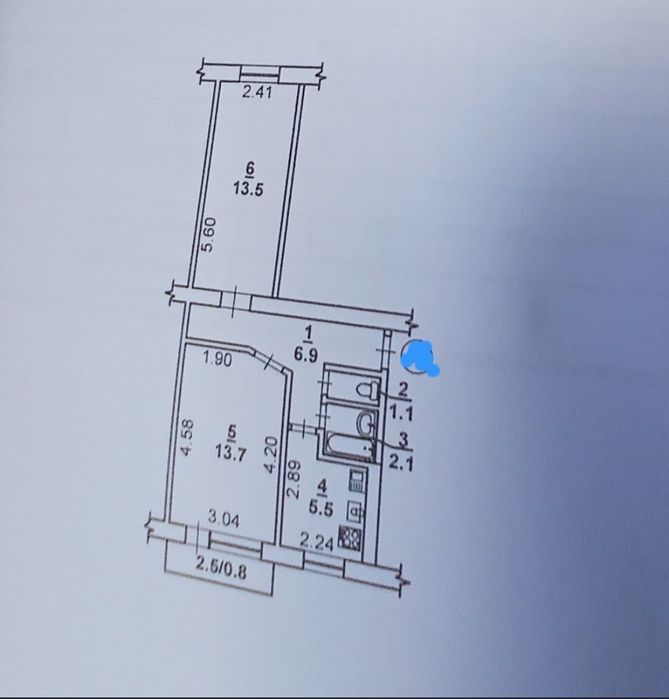 Продаю 2к/к 1КП Карпенко 59(Работаем с сертификатами)