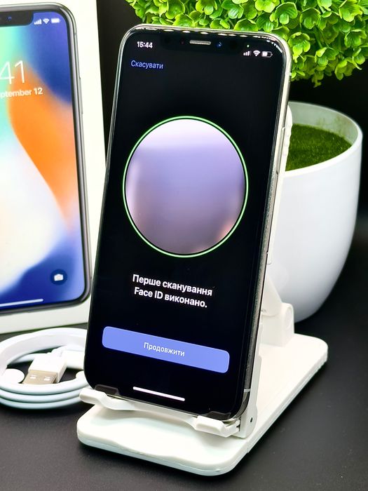 ‼️iPhone X 256GB White Батарея 100% / Айфон Х 256 гб Білий‼️
