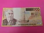 Nota de 1000 francs da Belgica