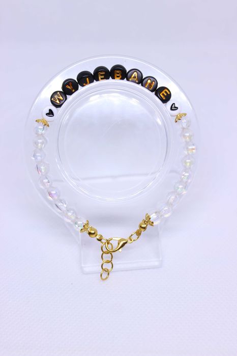 Handmade Bransoletka z odważnym Napisem Wyjątkowy Akcent Twojego Stylu