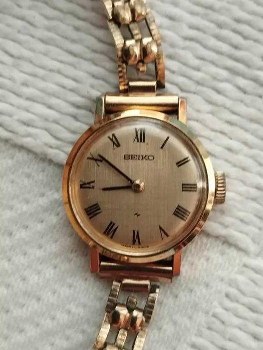 Seiko 11-0030 Ladies Watch, Gold Plated, Vintage