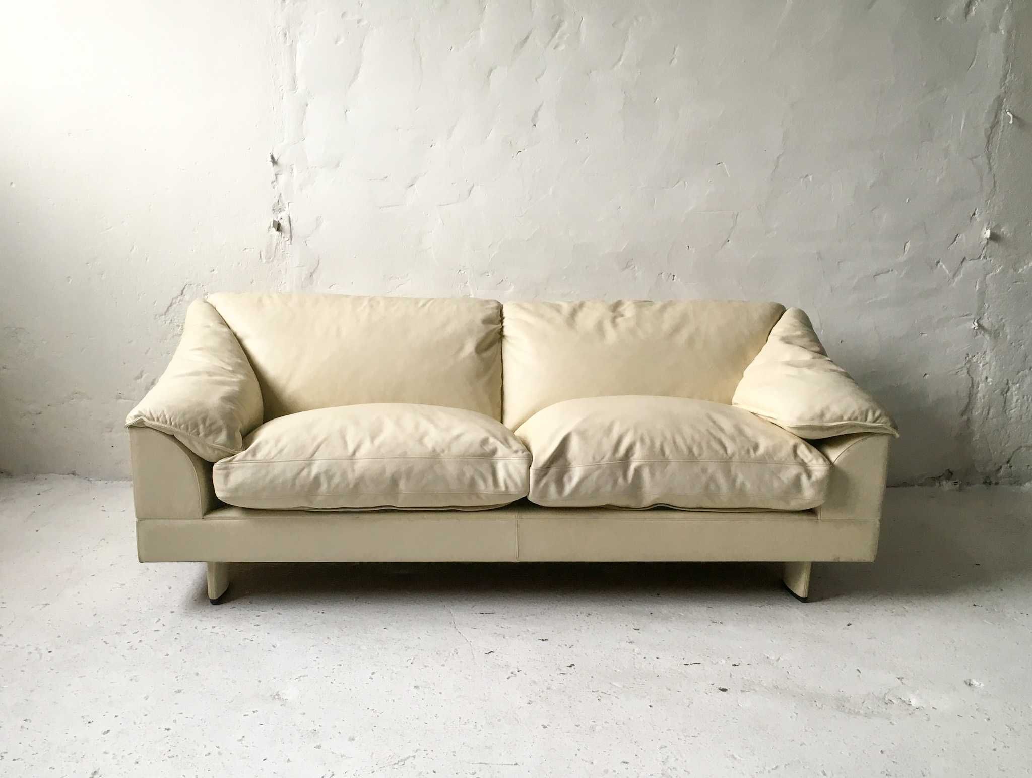 Poltrona Frau włoska sofa Serenade Tito Agnoli lata 80 vintage design