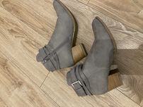 Szare butki. Primark. Rozmiar 40/41