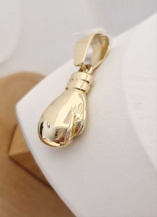 Złoty Wisiorek Rękawica Bokserska 20g 585 Nataliebizu