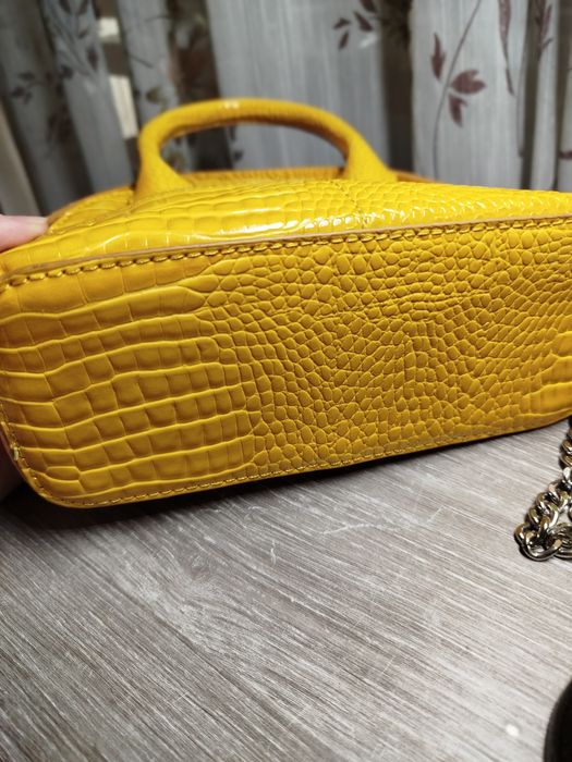 Сумочка жіноча Zara,  Animal print, ефект шкіри крокодила