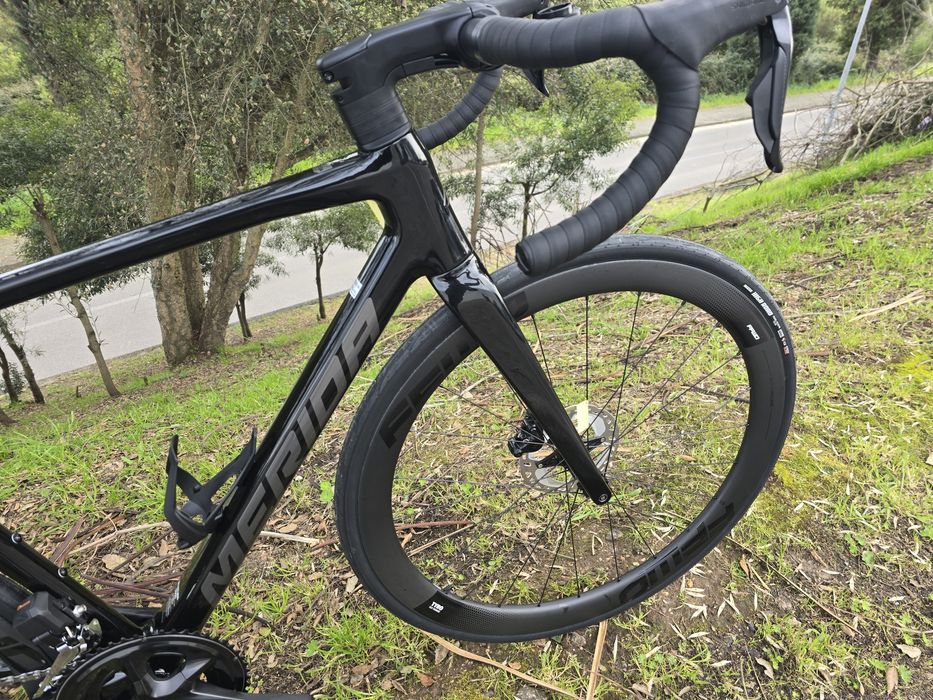 Merida 105 di2 rodas carbono oportunidadeee