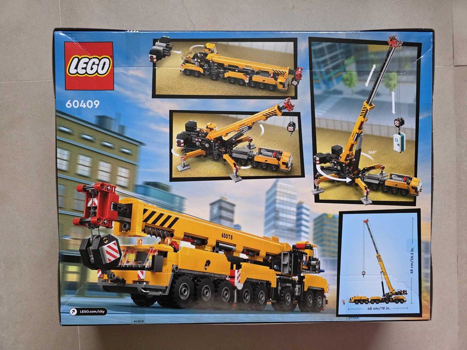 Lego 60409 CITY - Mobile Construction Crane. Novo e Selado