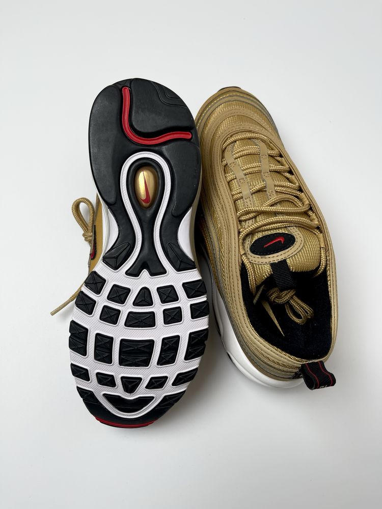 Оригинал Nike Air Max 97 OG Gold оригинальние найк аир макс 95 tn