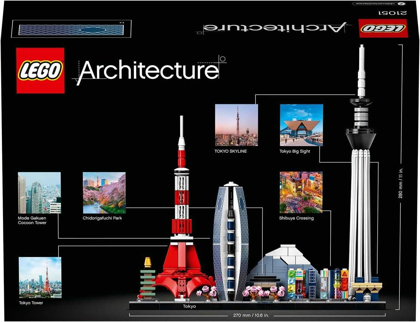 LEGO Architecture 21051 – Tokio – Odkryj piękno japońskiej metropolii!