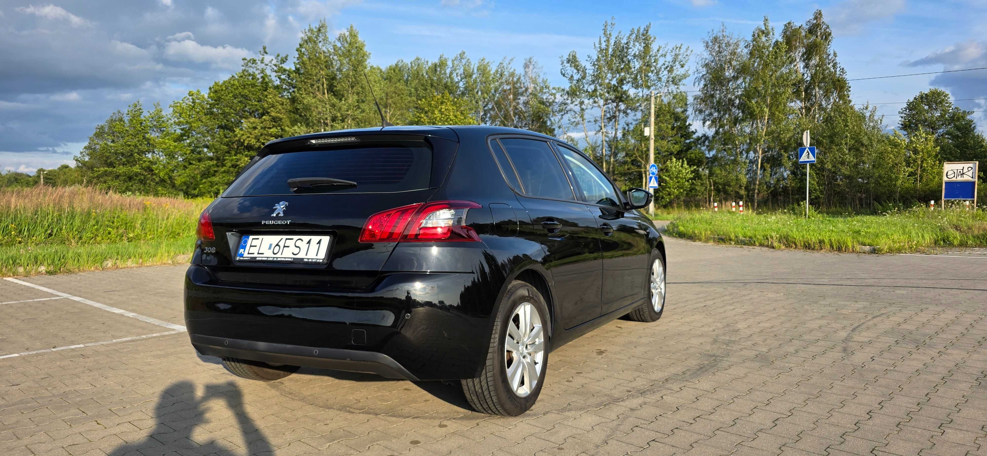 Peugeot 308 , Hatchback ,5 drzwi 1.5 HDI ,salon Polska , 114tyś km