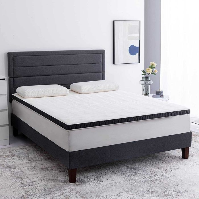 Colchão Topper de Espuma de Memória Amazon Basics – 160x200cm