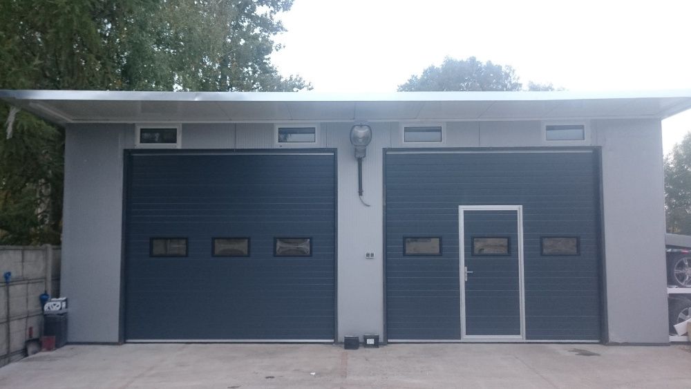 PRODUCENT brama segmentowa garażowa przemysłowa panelowa STALOWA WOLA