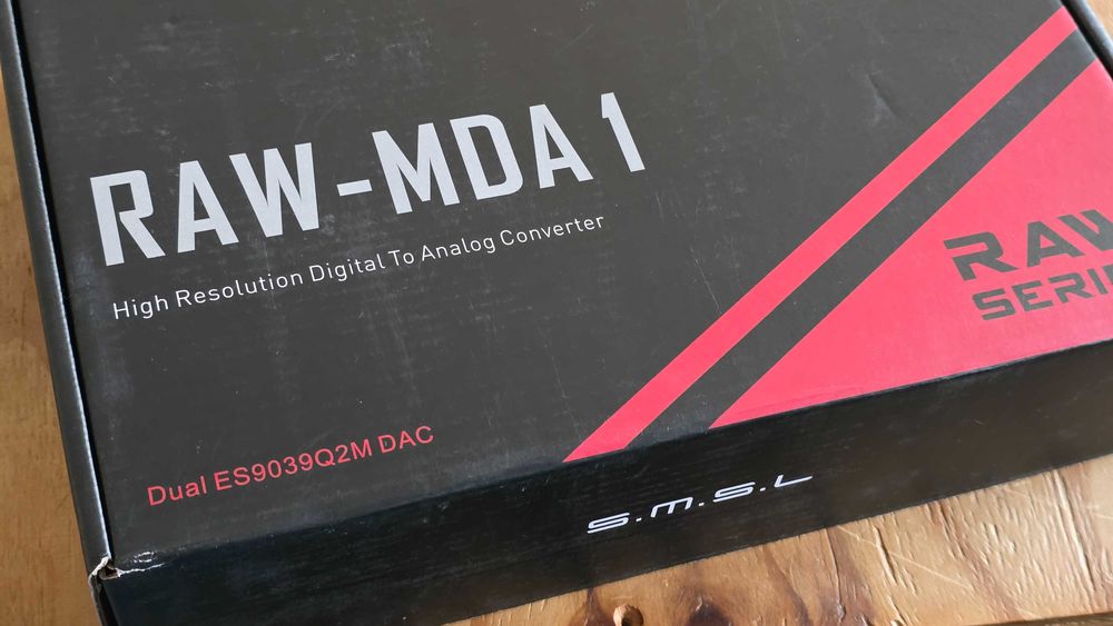 SMSL RAW-MDA1, wzmacniacz słuchawkowy DAC/AMP, NOWY, gwarancja