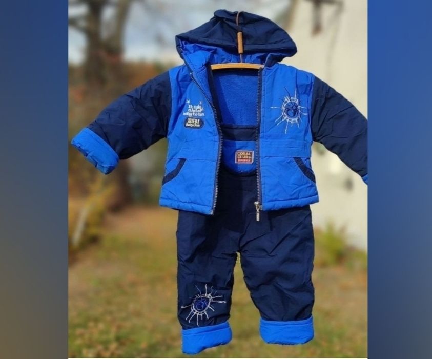 Теплий костюм комбінезон 1-2 р