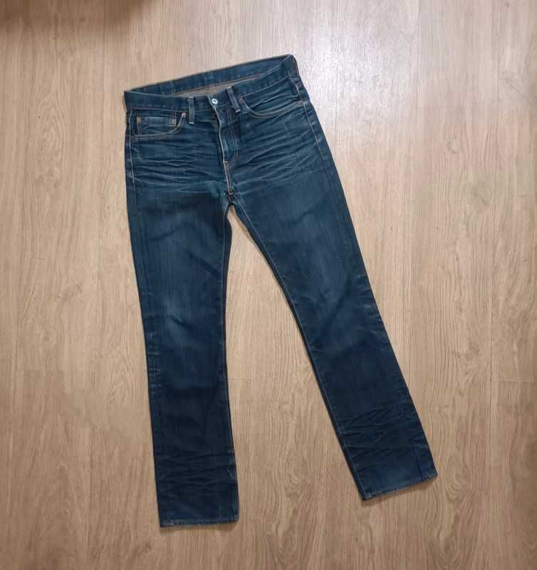 Levi's 511 32/32 męskie jeansy vintage granatowe