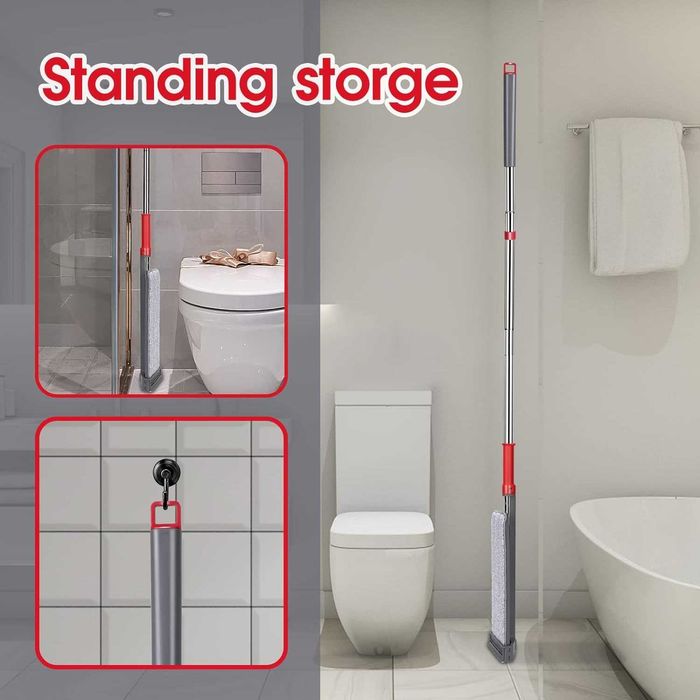 Nowy mop / mikrofibra / wycieraczka / 6 nakładek / regulowany !2072!