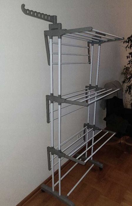 Duża Suszarka na Pranie i Bieliznę Składana XXL 50kg