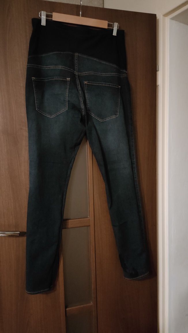 Spodnie jeansy ciążowe H&M skinny rozm. 46