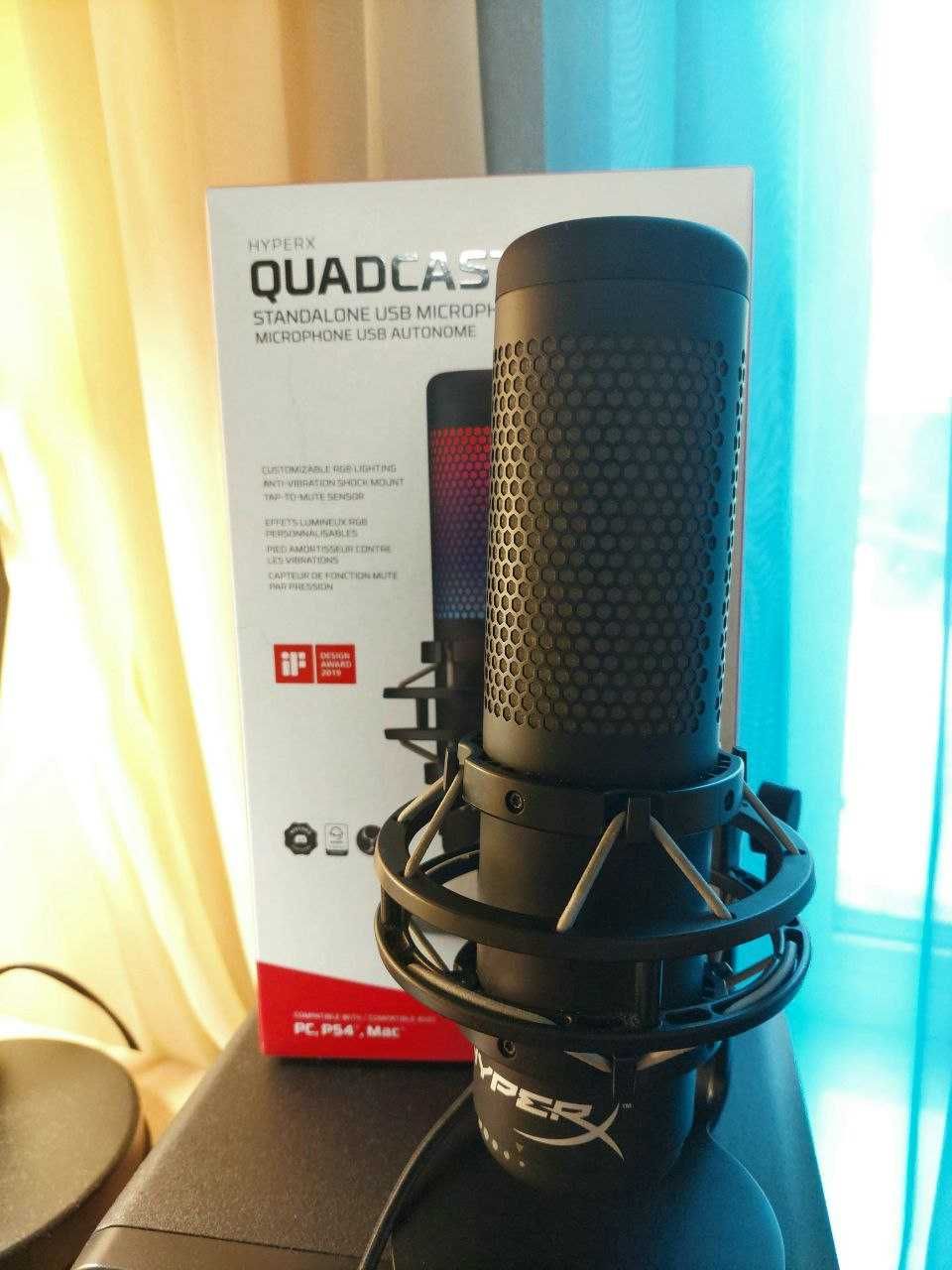 Продаю мікрофон Hyperx Quadcast S