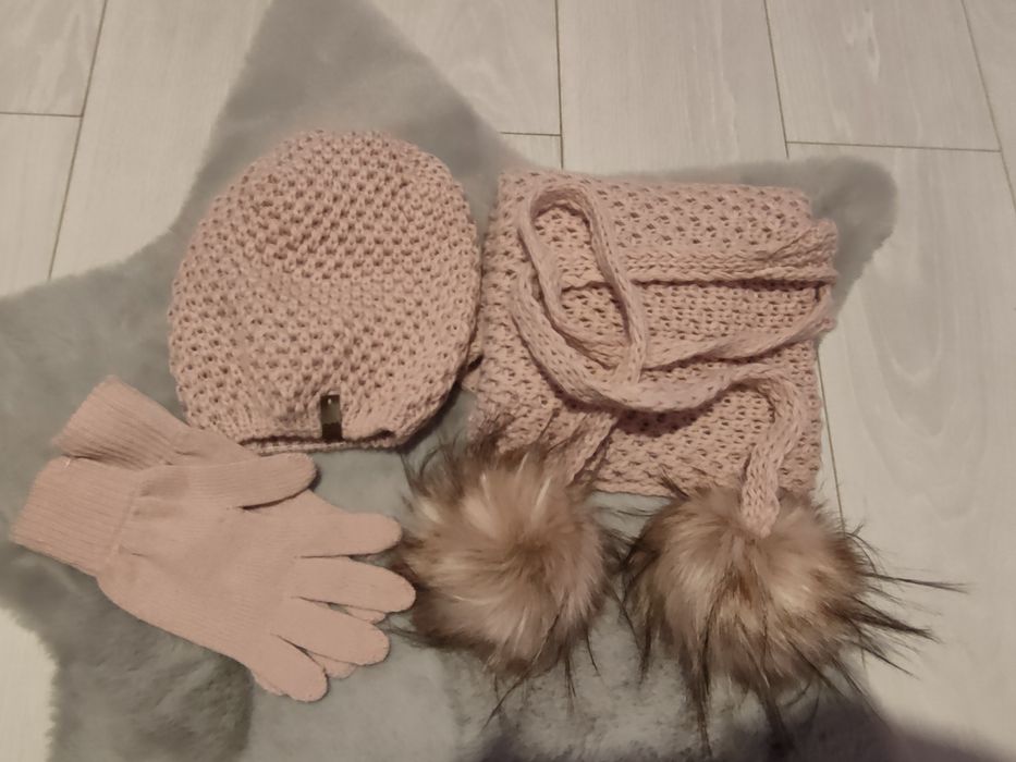 Zestaw zimowy/czapka*szalik*rękawiczki