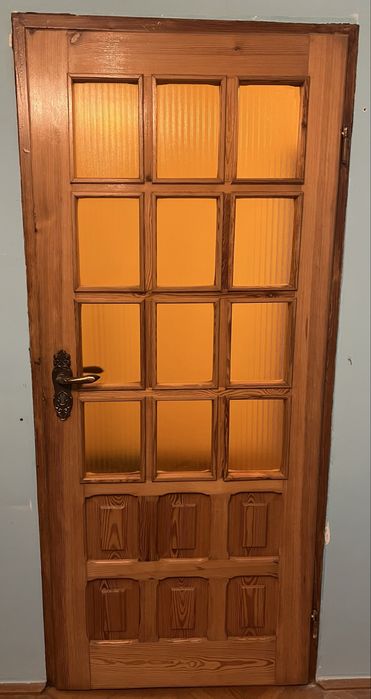 Drzwi wewnetrzne drewniane