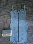 Джинсова сукня river island розмір 6(32)