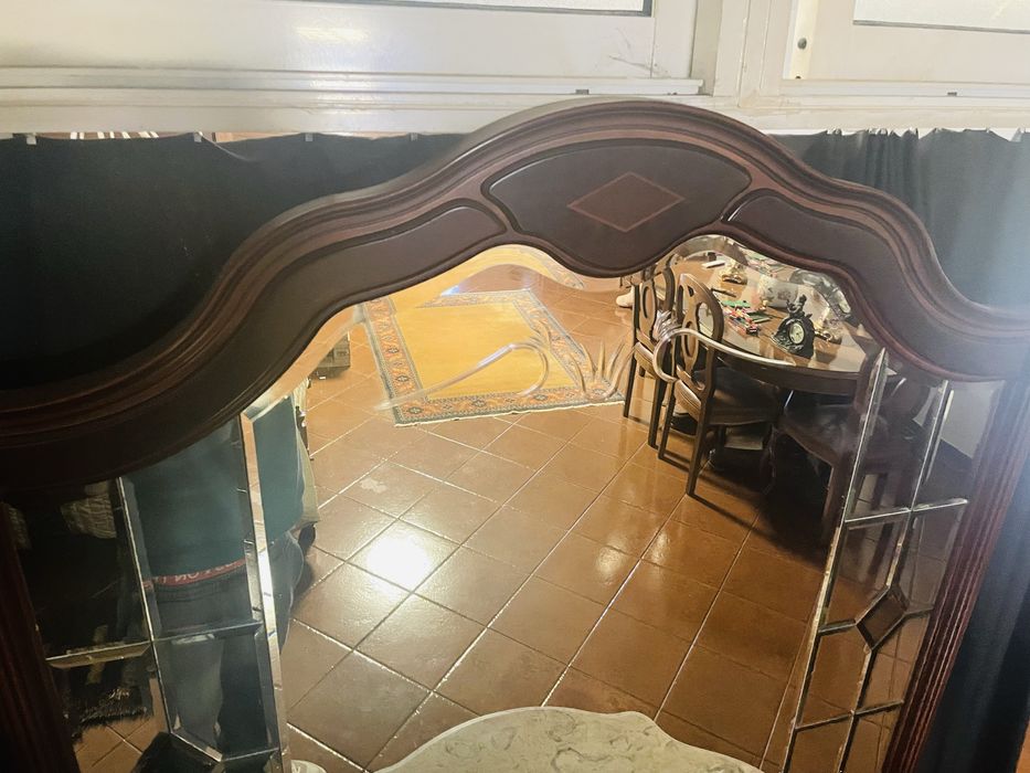Movel de entrada com espelho
