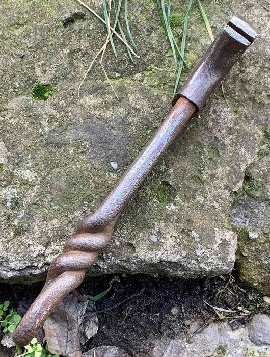 Старинный разводной ключ с клеймами. Германия