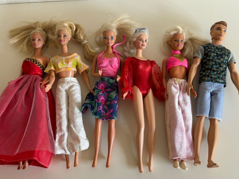 Куколки Barbie Mattel и Sindy Hasbro кукла лялька Барби Кен Синди