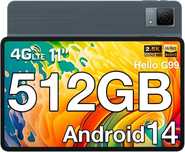 Tablet DOOGEE T40 11"IPS 20 GB / 512 GB 8580mAh 2.5K Android 14 SIM.