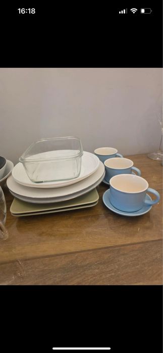 Zestaw naczyn komplet