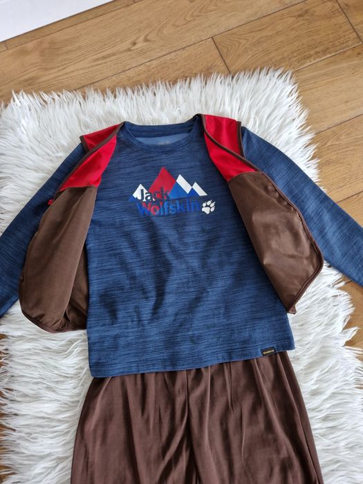Jack Wolfskin 7 8 lat 128 134 przebranie Halloween strój karnawałowy