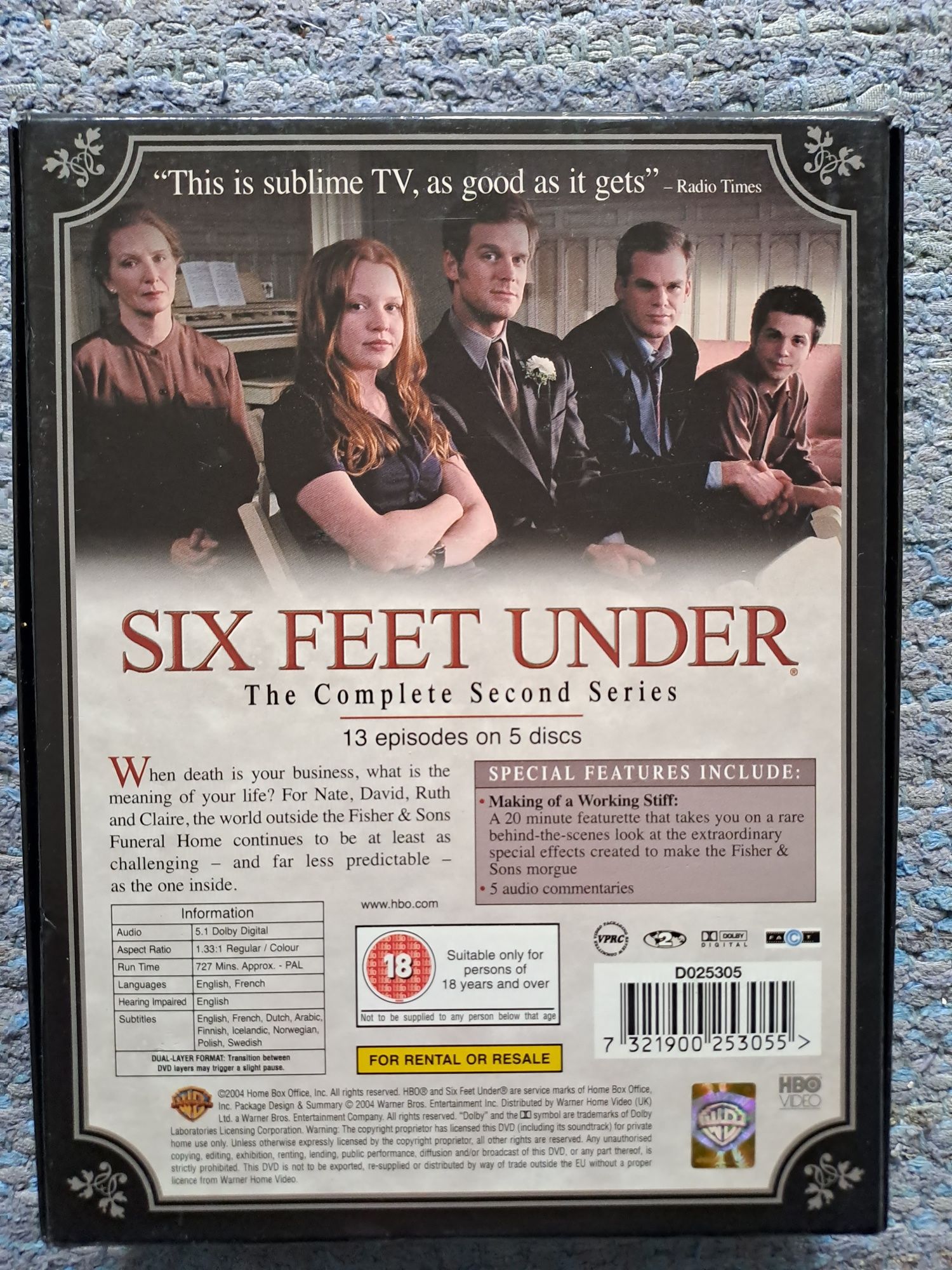 "Six feet under" "Sześć stóp pod ziemią" serial sezon 2